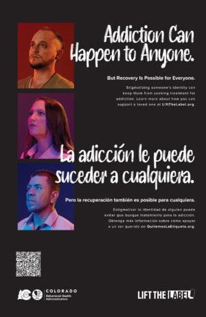 Addiction Can Happen To Anyone - Lift The Label